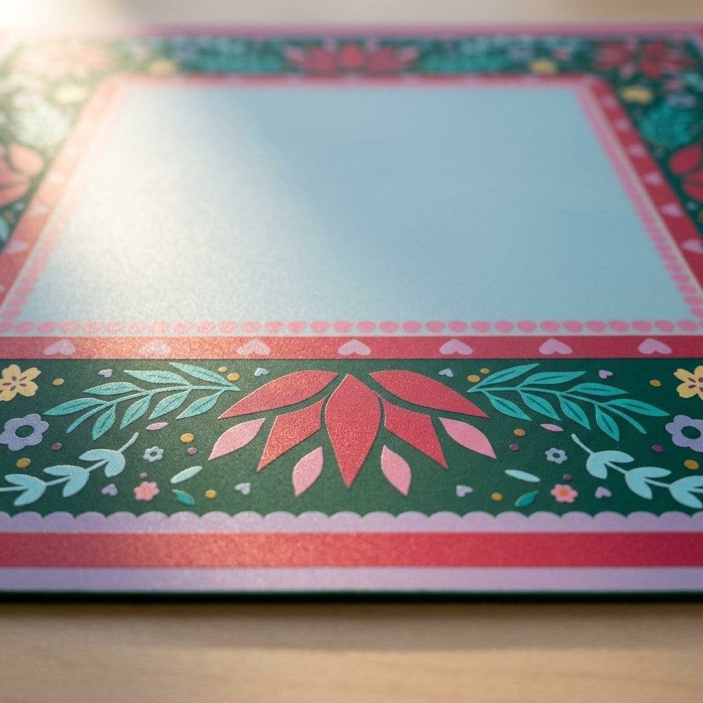 Woodland Folk Roll-Up Mahjong Mat