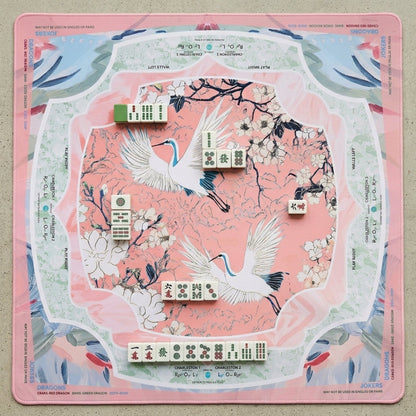 Heron Neoprene Roll-Up Mahjong Mat