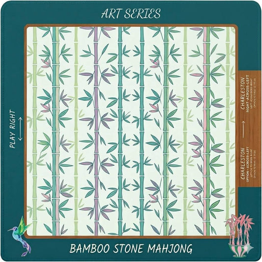 Bamboo Grove Roll-Up Mahjong Mat