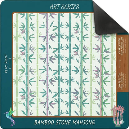 Bamboo Grove Roll-Up Mahjong Mat
