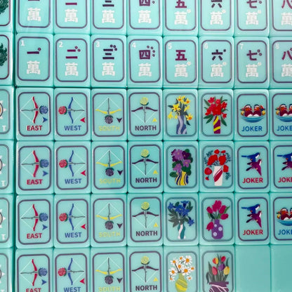 Ocean Mahjong Set, 160 Tiles