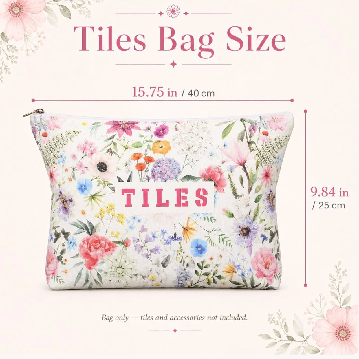 Tile Pouch, Sized Right
